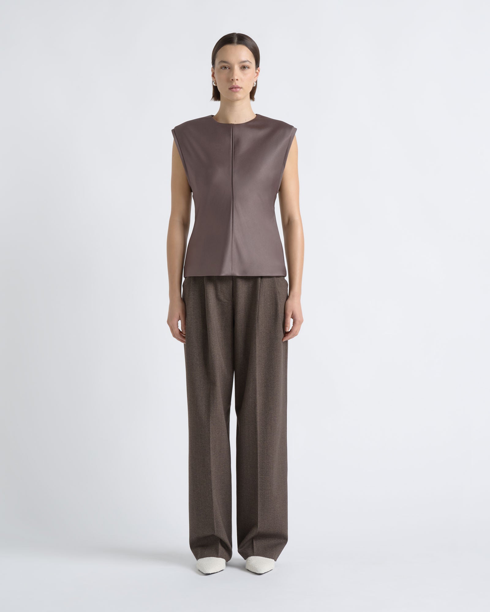 Cue Satin Bias Top - Image 3
