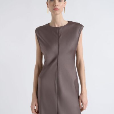 Cue Satin Bias Midi Dress - Image 2
