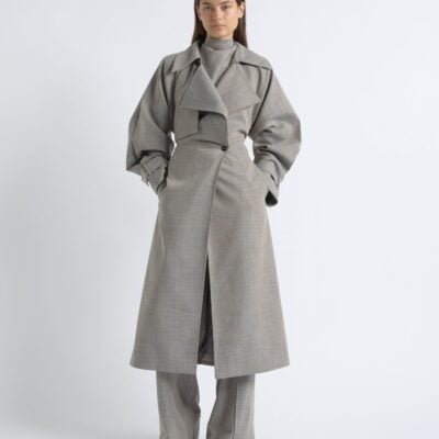 Cue Relaxed Fit Trench Coat - Image 1