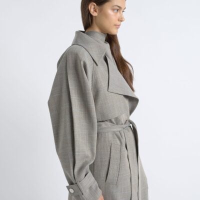Cue Relaxed Fit Trench Coat - Image 2