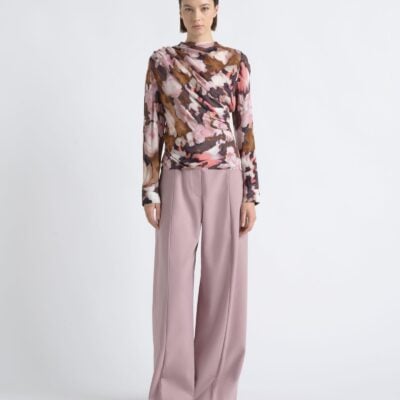 Cue Print Drape Top - Image 2