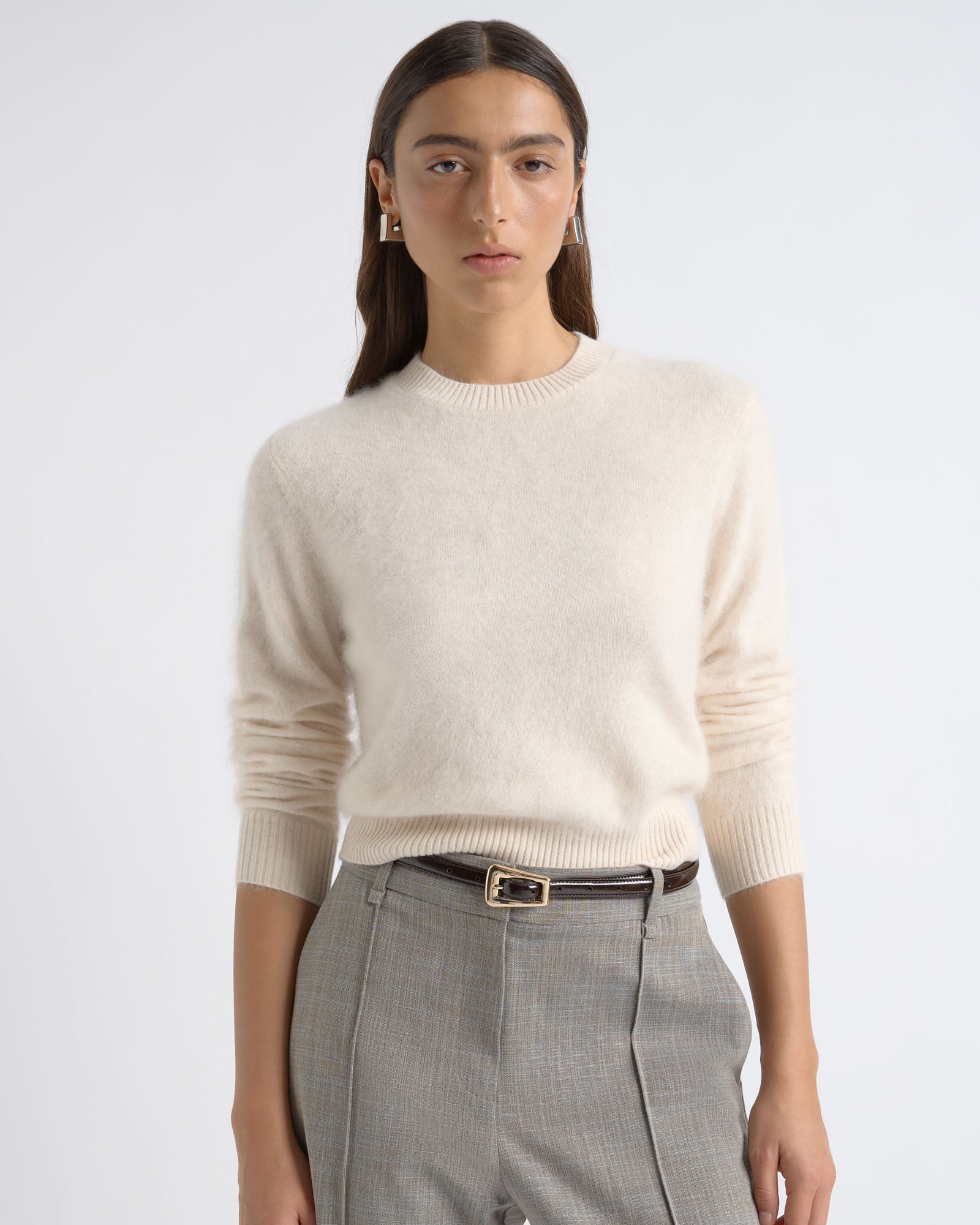 Cue Luxe Brushed Sweater - Image 1