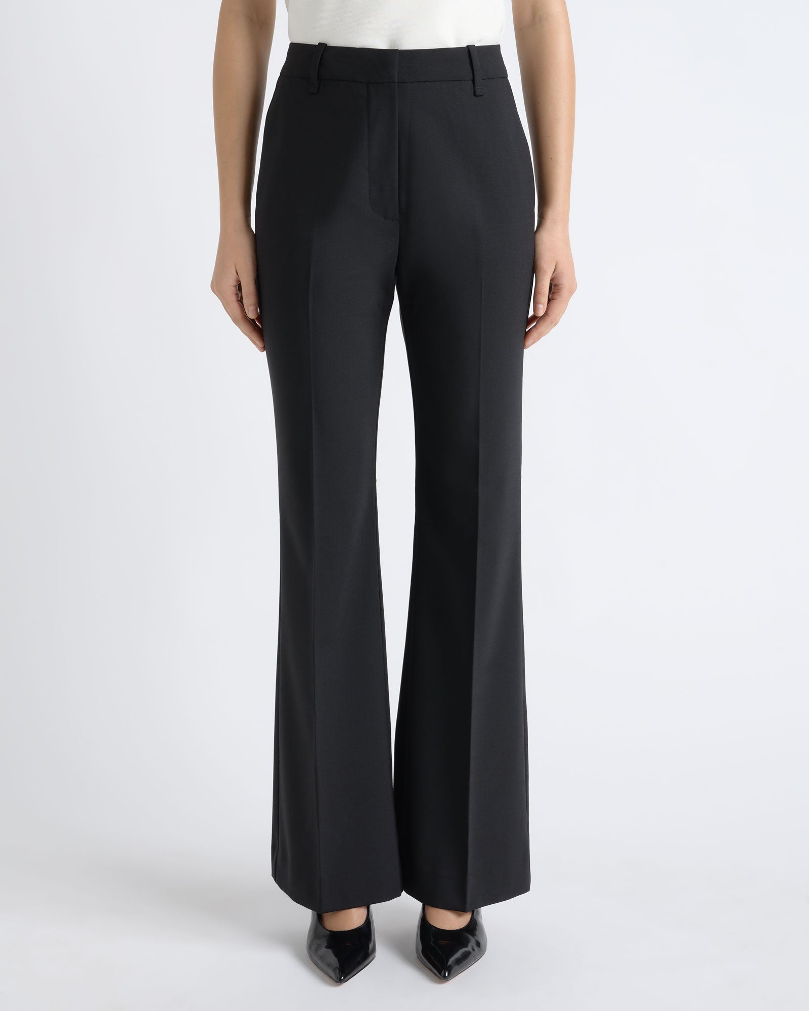 Cue High Waisted Straight Leg Pant - Image 1
