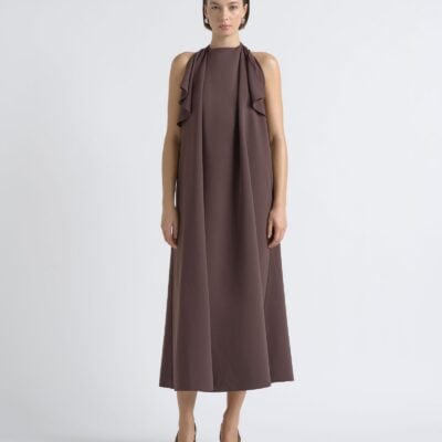 Cue Halter Neck Midi Dress - Image 1