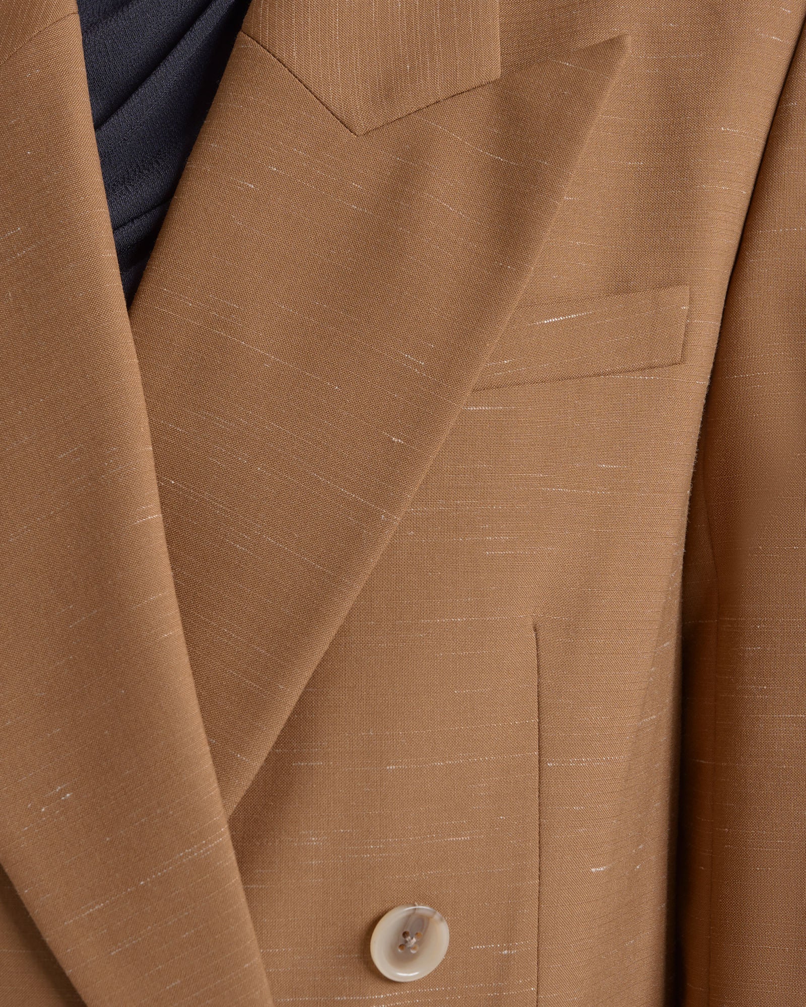 MNCUE260826054018055_3 Cue Flecked Double Breasted Blazer - Image 3