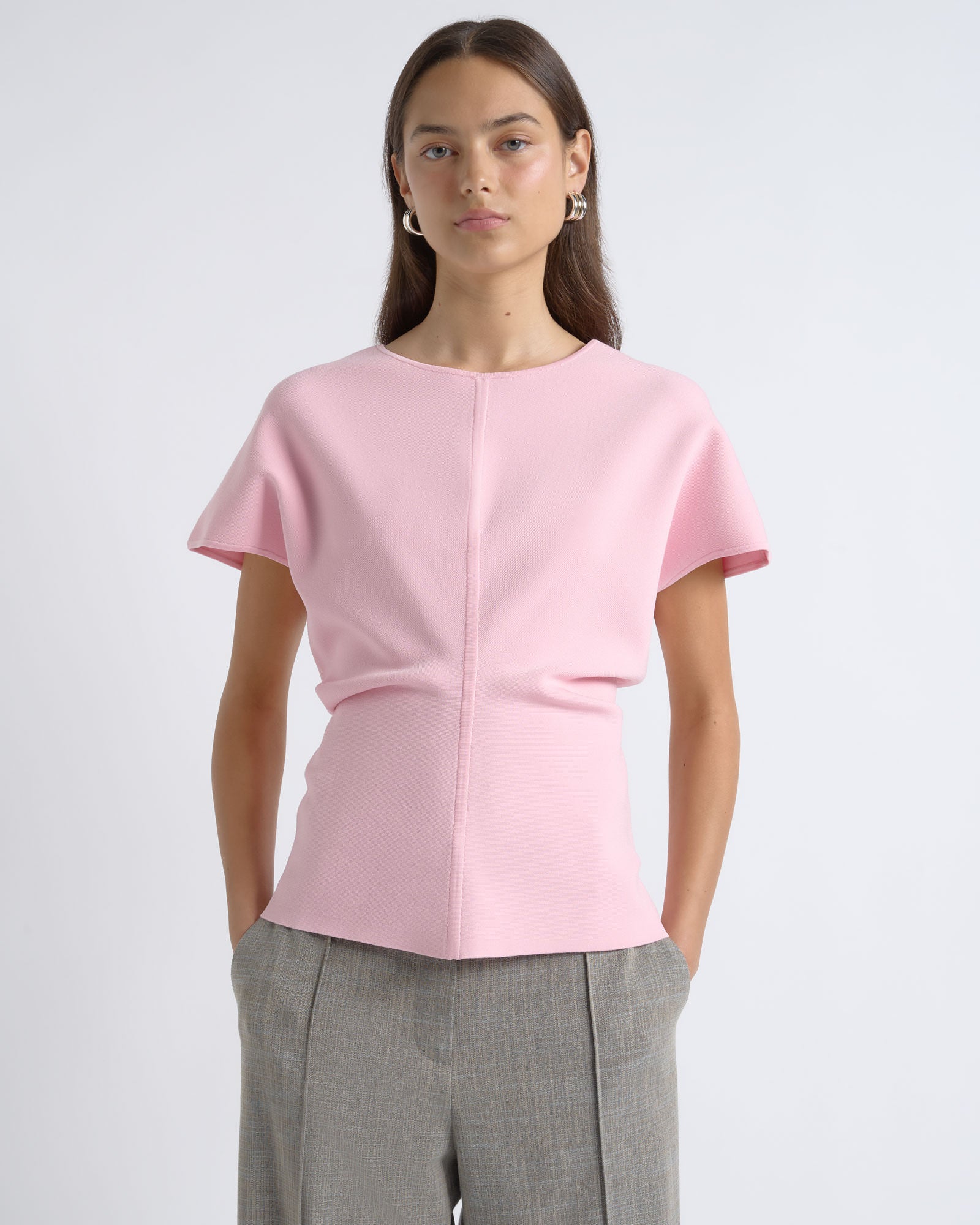 Cue Drop Shoulder Milano Tee - Image 1