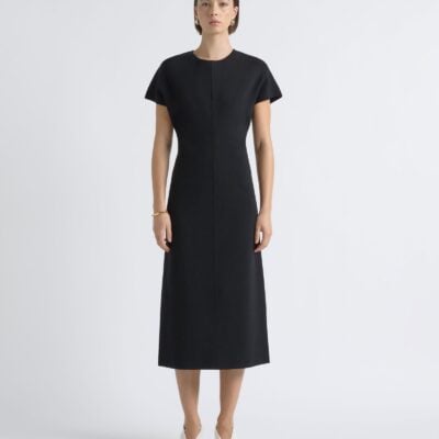 Cue Drop Shoulder Milano Dress - Image 1