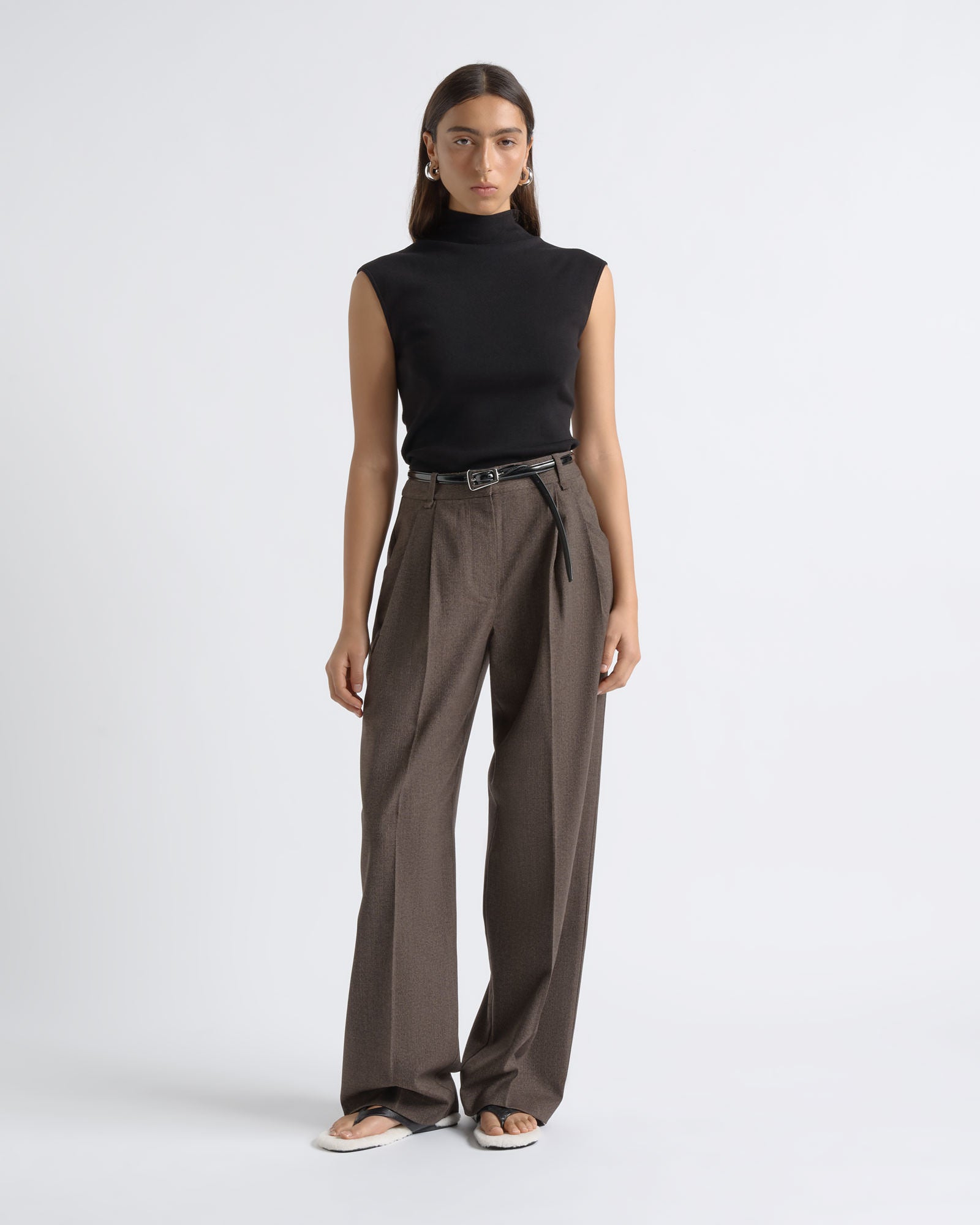 MNCUE260826054018061_2 Cue Double Pleat Pant - Image 2