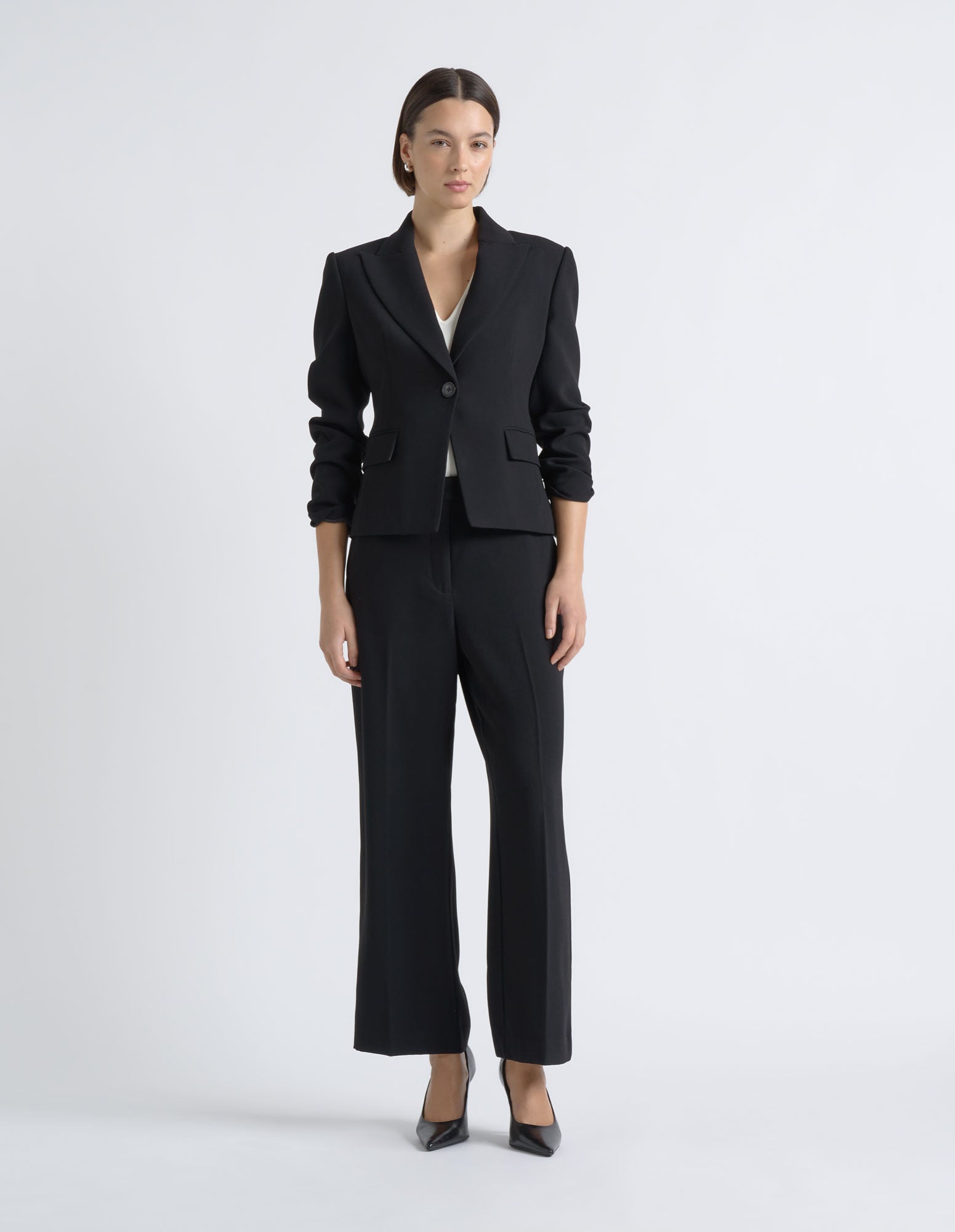 MNCUE260826054018064_3 Cue Crepe Straight Leg Pant - Image 3