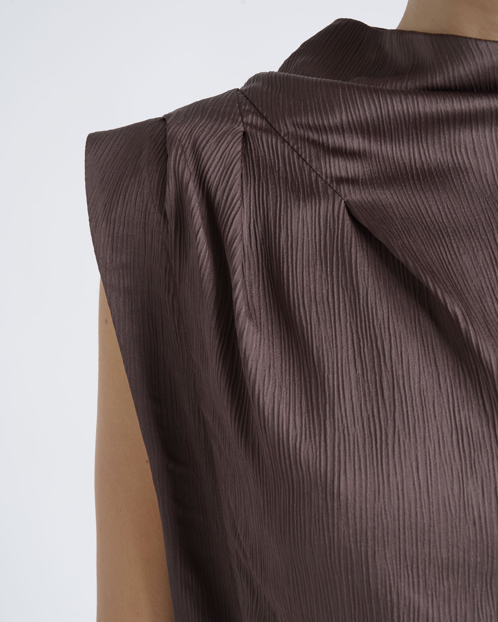 Cue Cowl Neck Mini Dress - Image 3