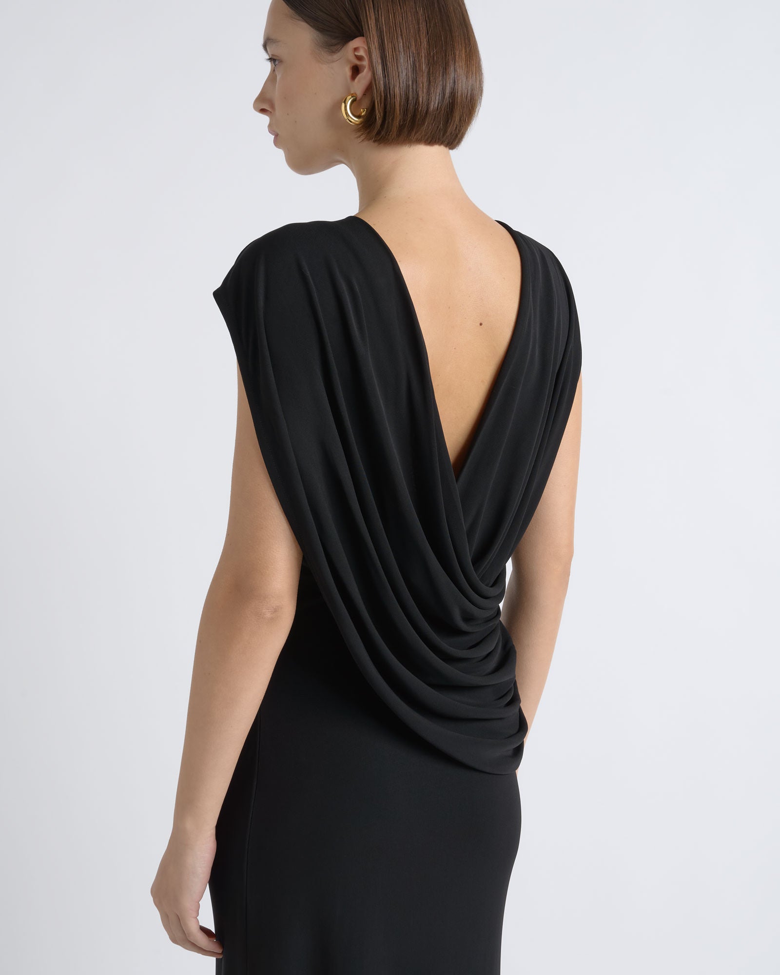 Cue Cowl Back Maxi Dress - Image 3