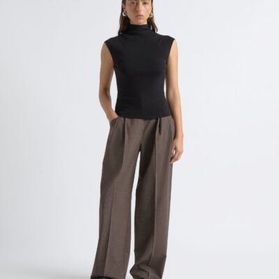 Cue Cotton Silk Cap Sleeve Knit - Image 2