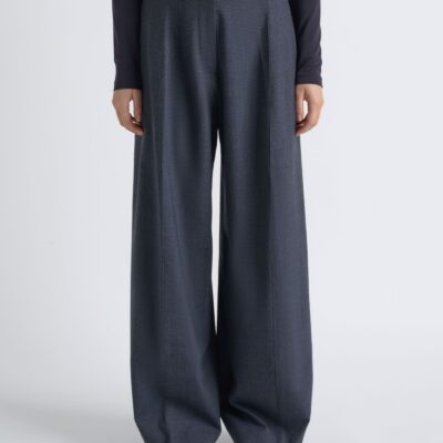 Cue Check High Waisted Pant - Image 1