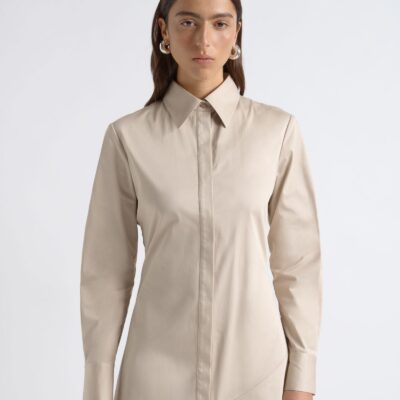 Cue Asymmetric Shirt Dress - Image 2
