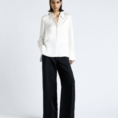 Cue Viscose Satin Shirt - Image 2
