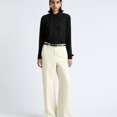 Cue Soft Viscose Ruched Shirt - Image 2