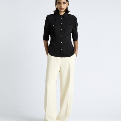 Cue Short Sleeve Fitted Shirt - Image 2