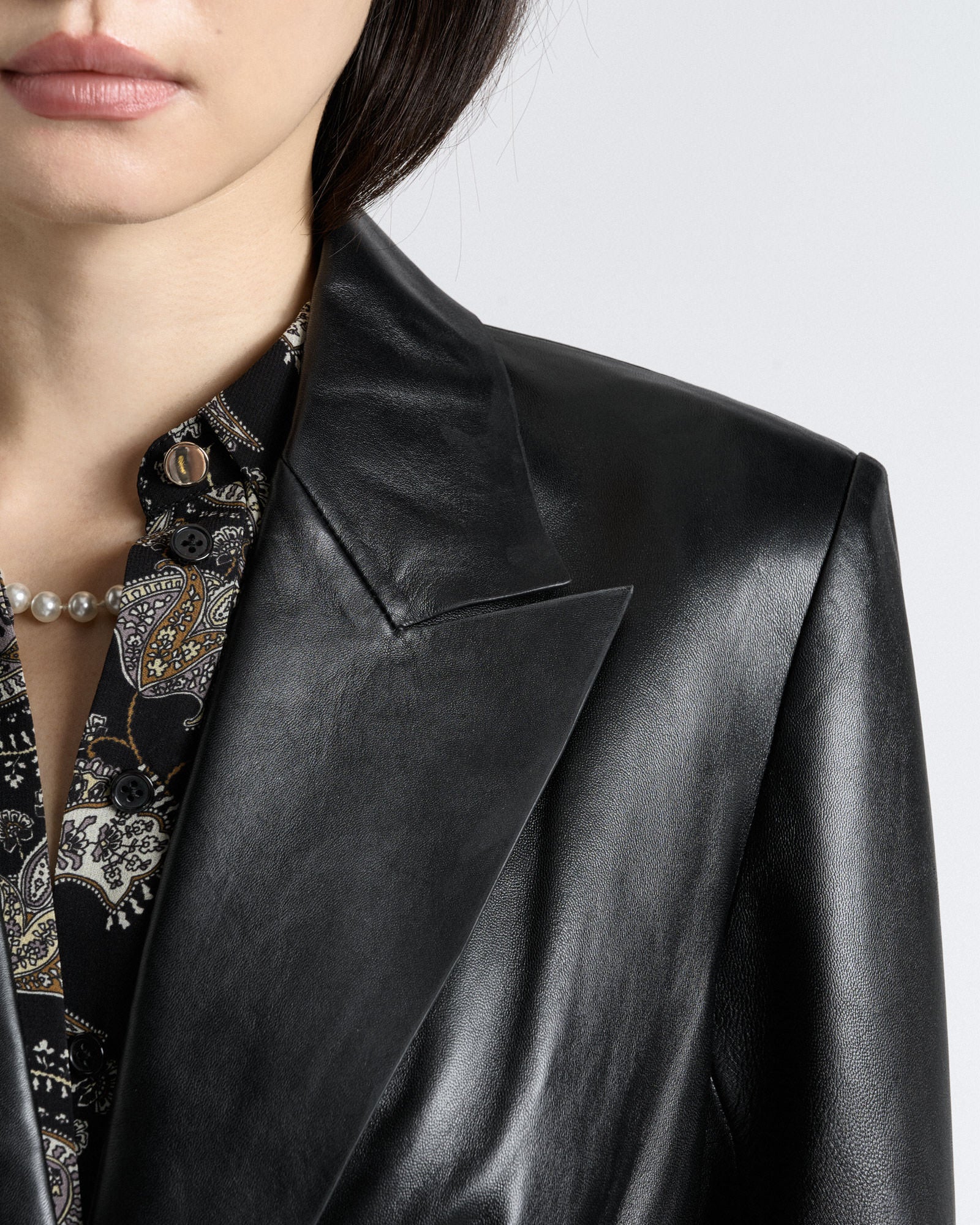 MNCUE260826054018128_3 Cue Leather Coat - Image 3