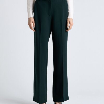 Cue Jade Double Weave Boot Leg Pant - Image 1