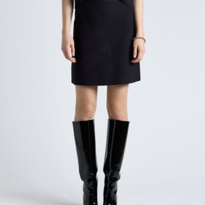 Cue Ink Milano Mini Skirt - Image 1
