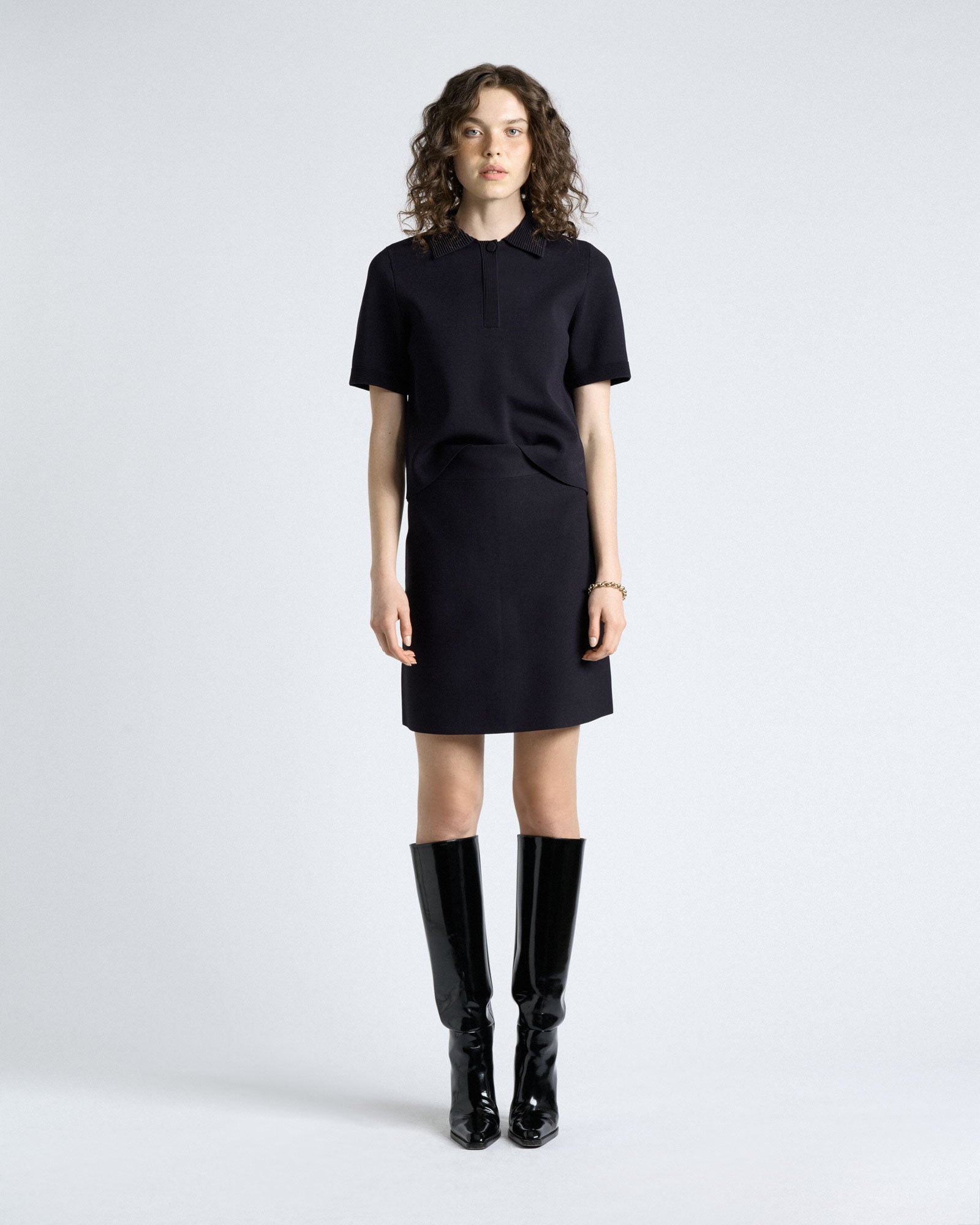 Cue Ink Milano Mini Skirt - Image 2