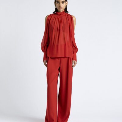 Cue Georgette Split Sleeve Top - Image 2