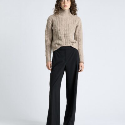 Cue European Stretch Suiting Straight Leg Pant - Image 2