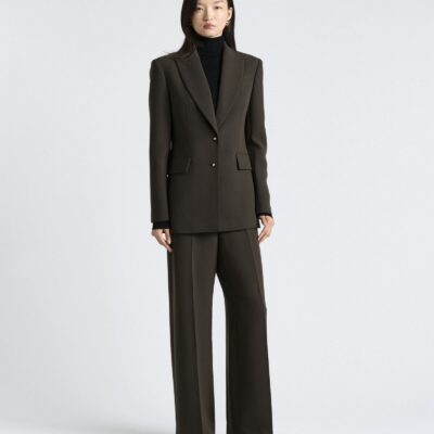 Cue Double Weave Wide Leg Pant - Image 2