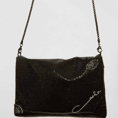Carla Zampatti White ON Black Carla Signature Bag - Image 1