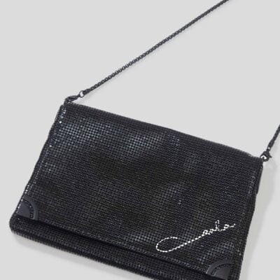 Carla Zampatti White ON Black Carla Signature Bag - Image 2