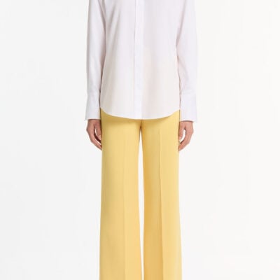 Carla Zampatti White Cotton Relaxed Shirt - Image 1