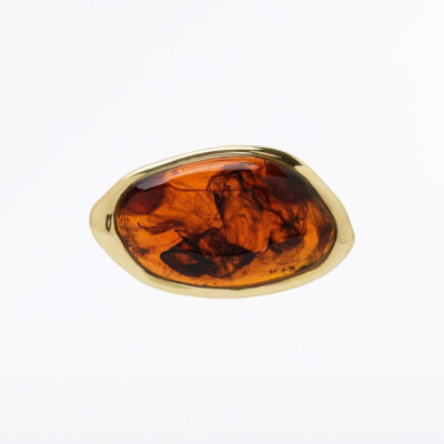 Carla Zampatti Venetian Oval Brooch - Image 1