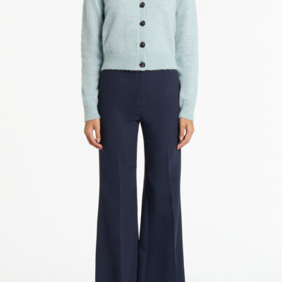 Carla Zampatti Snowbird Brushed Knit Cardigan - Image 1