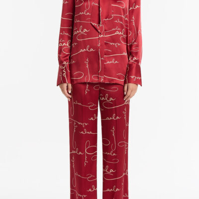 Carla Zampatti Shiraz Signature Silk Pant - Image 1