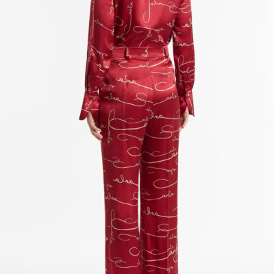 Carla Zampatti Shiraz Signature Silk Pant - Image 2