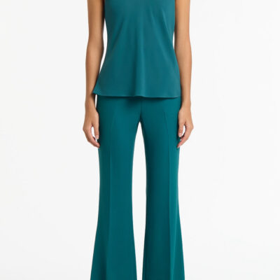 Carla Zampatti Serpentine Georgette Scoop Cami - Image 1