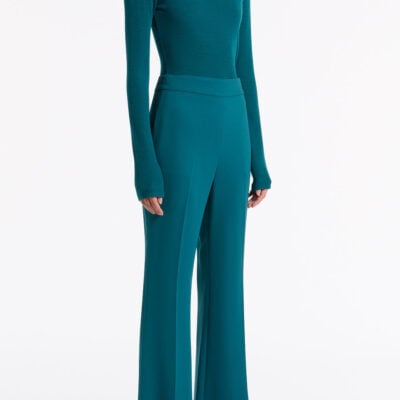 Carla Zampatti Serpentine Babywool High Neck Top - Image 2