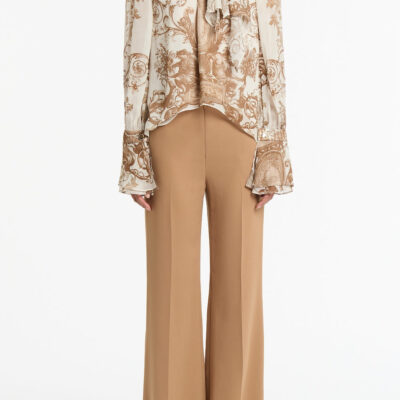 Carla Zampatti Renaissance Georgette High Low Blouse - Image 1