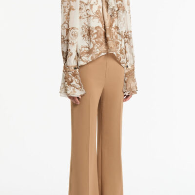 Carla Zampatti Renaissance Georgette High Low Blouse - Image 2