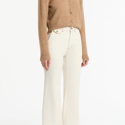 Carla Zampatti Praline Brushed Knit Cardigan - Image 2