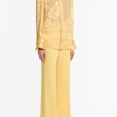 Carla Zampatti Pollen Devore Relaxed Shirt - Image 2