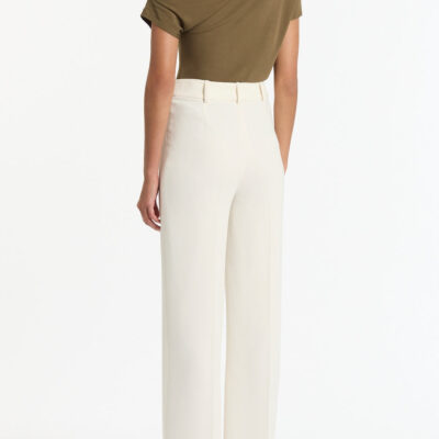 Carla Zampatti Palm Matte Jersey Off-shoulder Top - Image 2