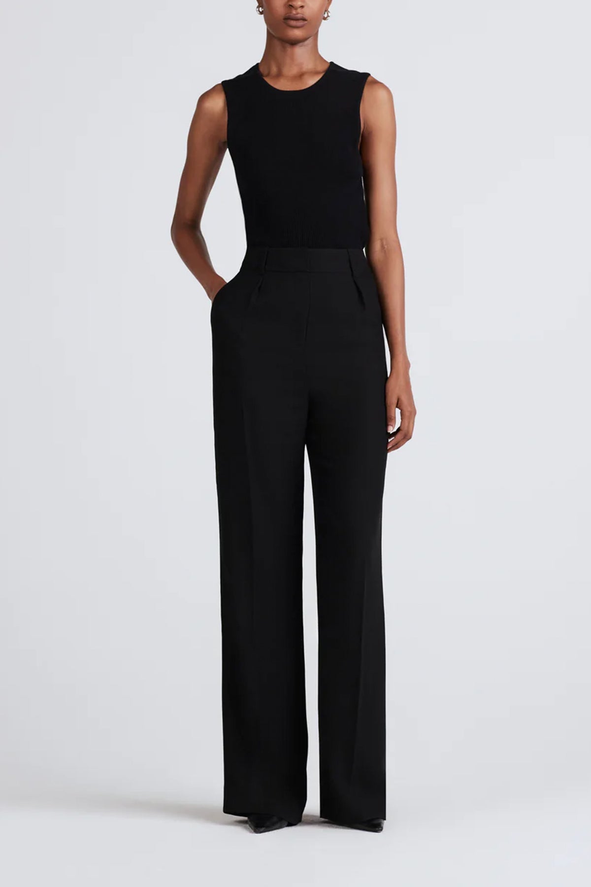 MNDERE050826052637015_2 Derek Lam 10 Crosby Alice Wide-Leg Trouser - Image 2