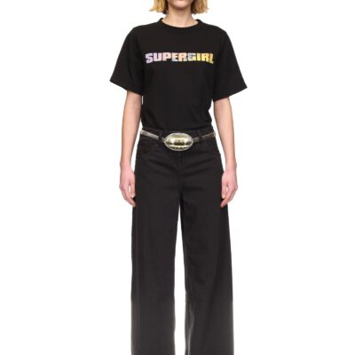 David Koma Supergirl X David Koma Logo Print T-shirt - Image 2