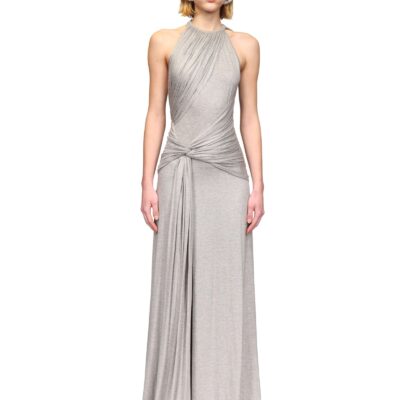 David Koma Gathered Jersey Gown - Image 2