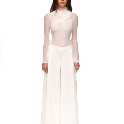 David Koma Wide Leg Flowy Trousers - Image 2