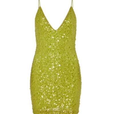 David Koma Sequin Mini Dress - Image 1