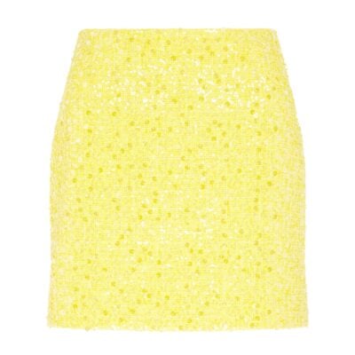 David Koma Sequin Boucle Mini Skirt - Image 1