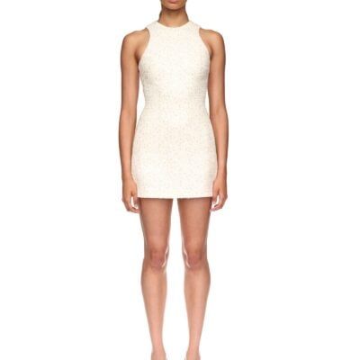 David Koma Sequin Boucle Mini Dress - Image 2