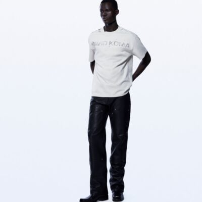 David Koma Leather Trousers - Image 2